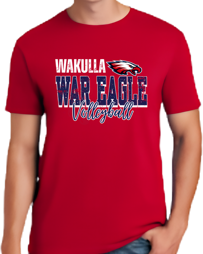 Wakulla War Eagle VB Tee