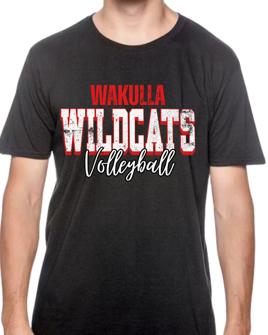 WMS Wildcats Volleyball Tee