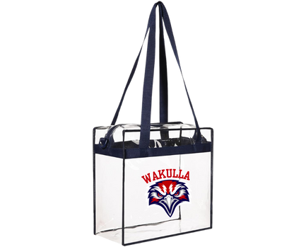 Clear Stadium Medium Tote- WHS