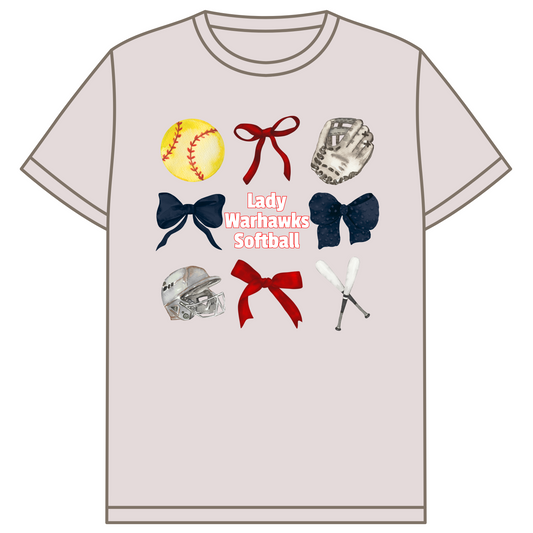 Lady Warhawks Bow Shirt