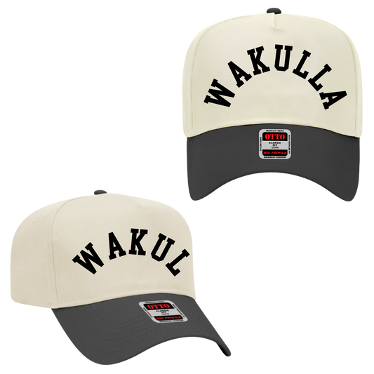 Embroidered Curved WAKULLA Hat