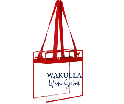 Clear Stadium Medium Tote- WHS