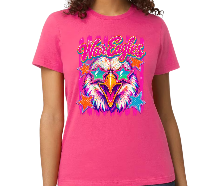 Retro War Eagles Tee