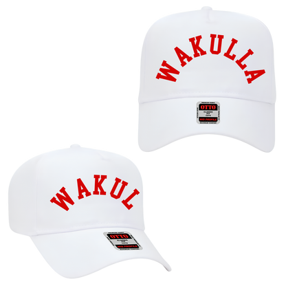 Embroidered Curved WAKULLA Hat