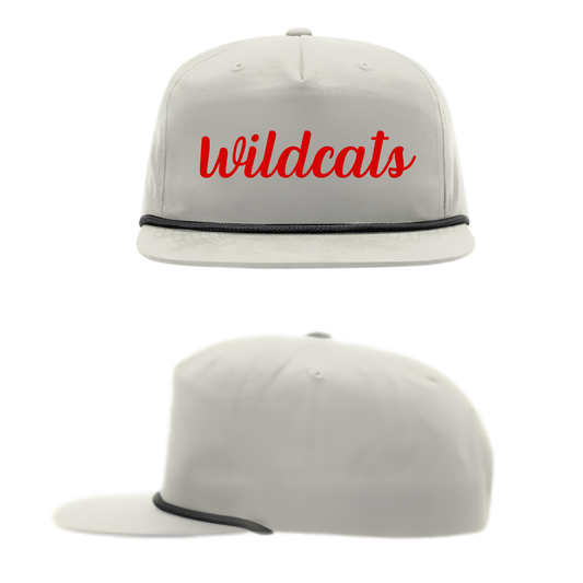 Embroidered Wildcats Gramps Rope Cap