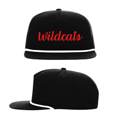Embroidered Wildcats Gramps Rope Cap