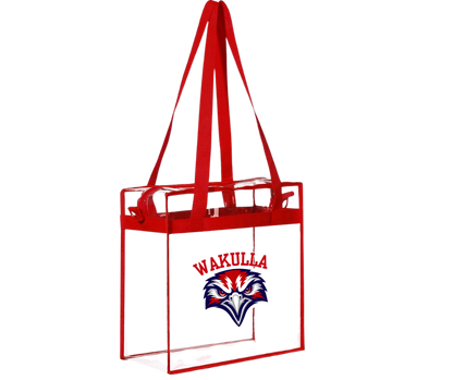 Clear Stadium Medium Tote- WHS