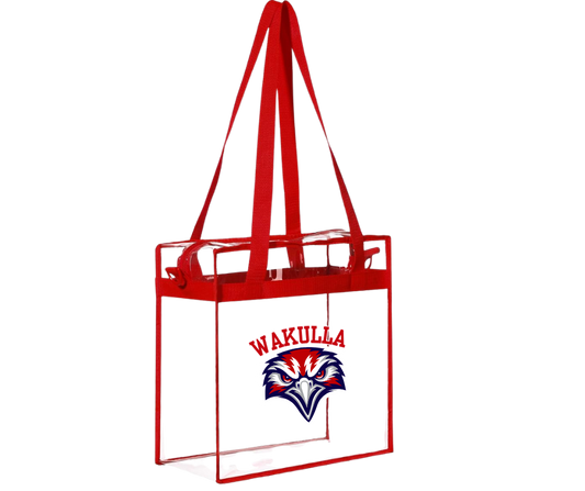 Clear Stadium Medium Tote- WHS