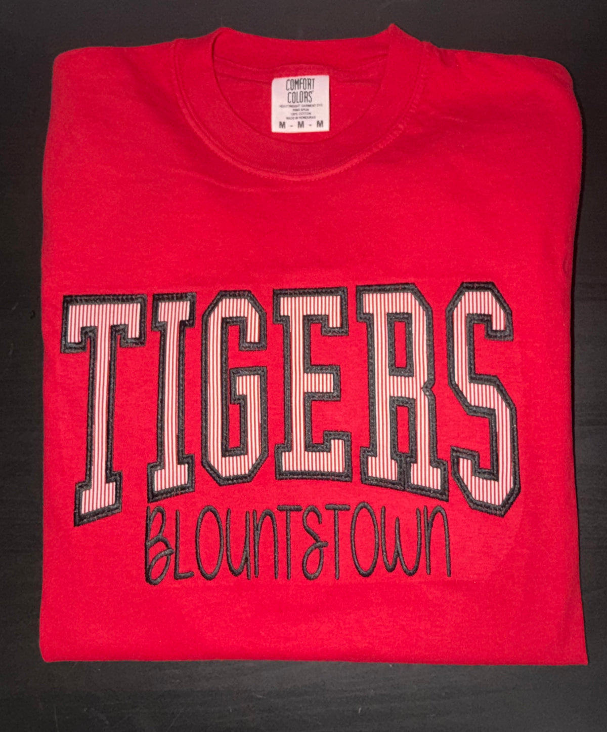 Custom Applique Embroidered Tee