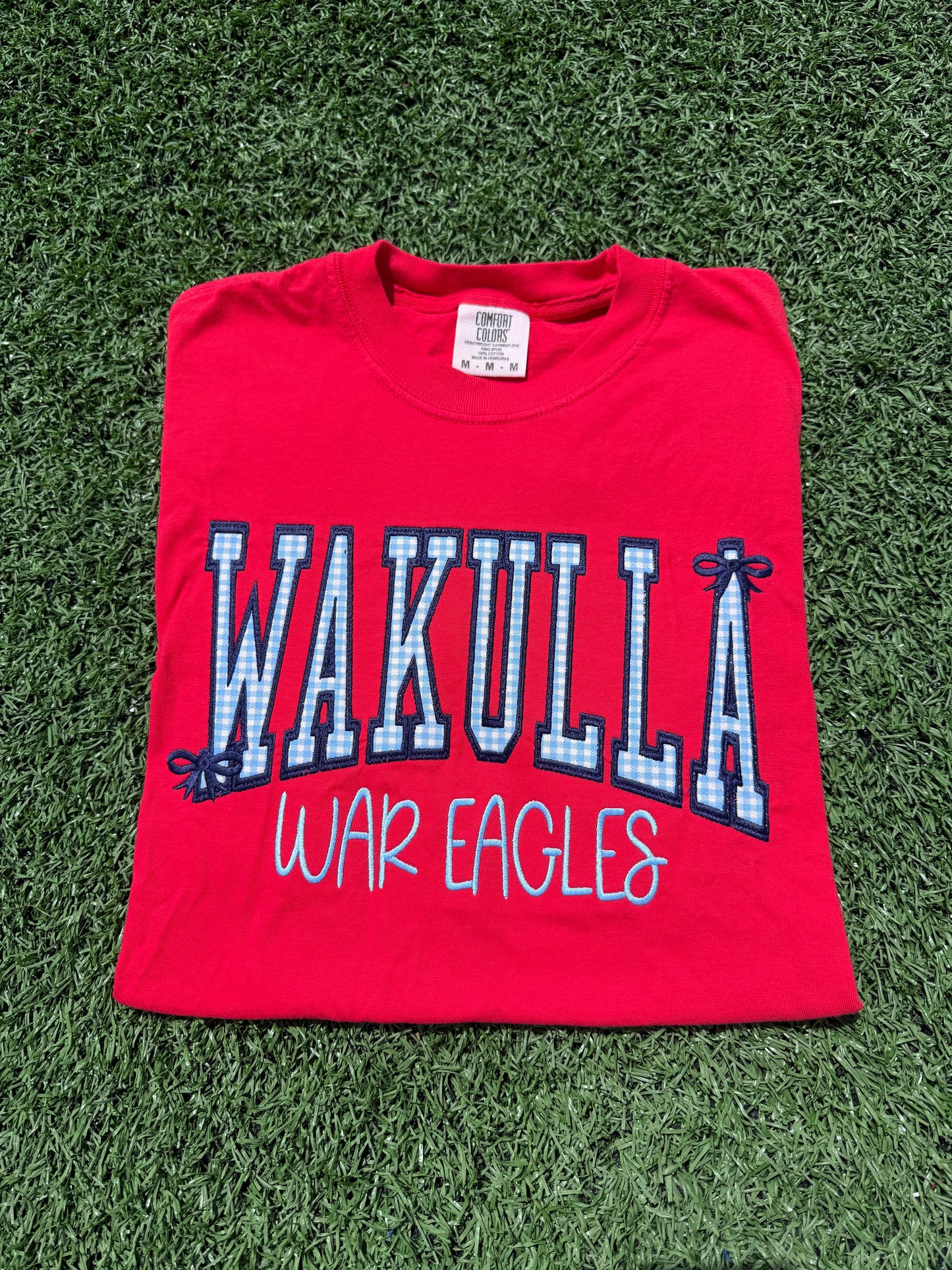 Custom Applique Embroidered Tee
