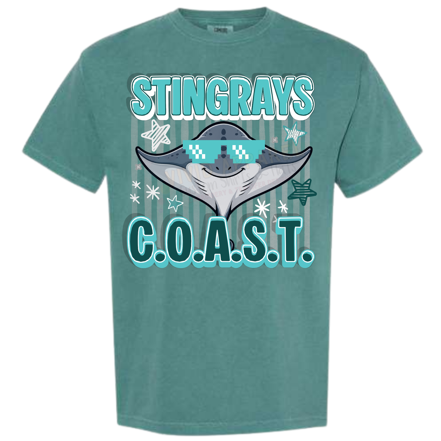 COAST Charter School Spirit Tee -- Shades