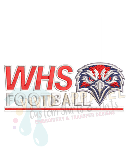 WHS Football Crewneck Sweatshirt