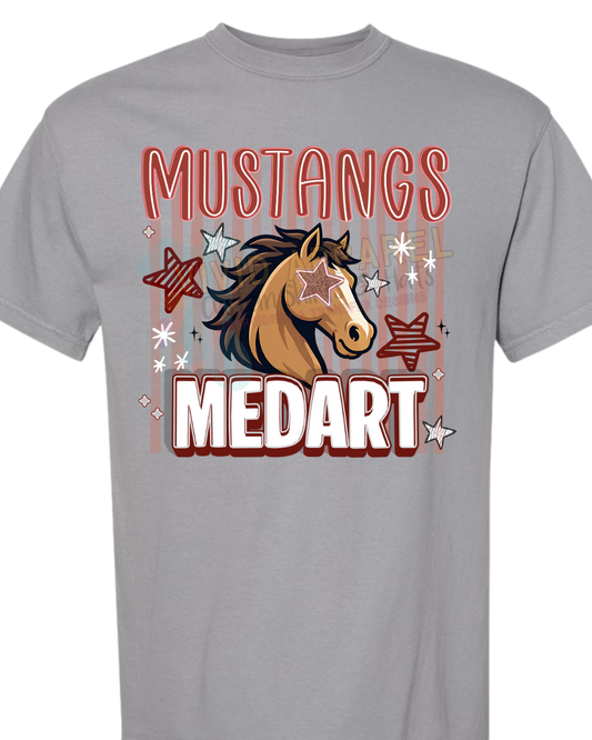 Medart Elementary School Spirit Tee-- Stars