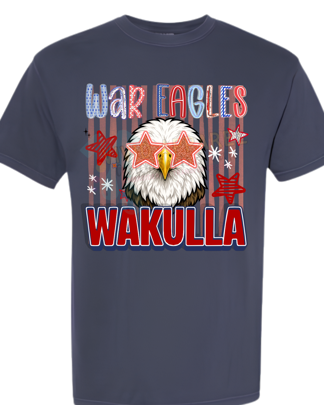Wakulla High School Spirit Tee -- Stars