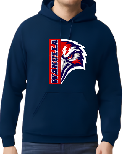 Wakulla High School - 1/2 Eagle Hoodie